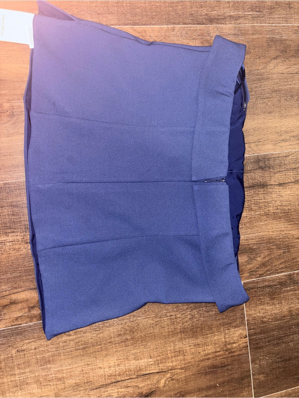 Ambercrombie & Finch Bra Free Navy Blue Elevated Basic Tube Top XL NWT - Picture 6 of 7